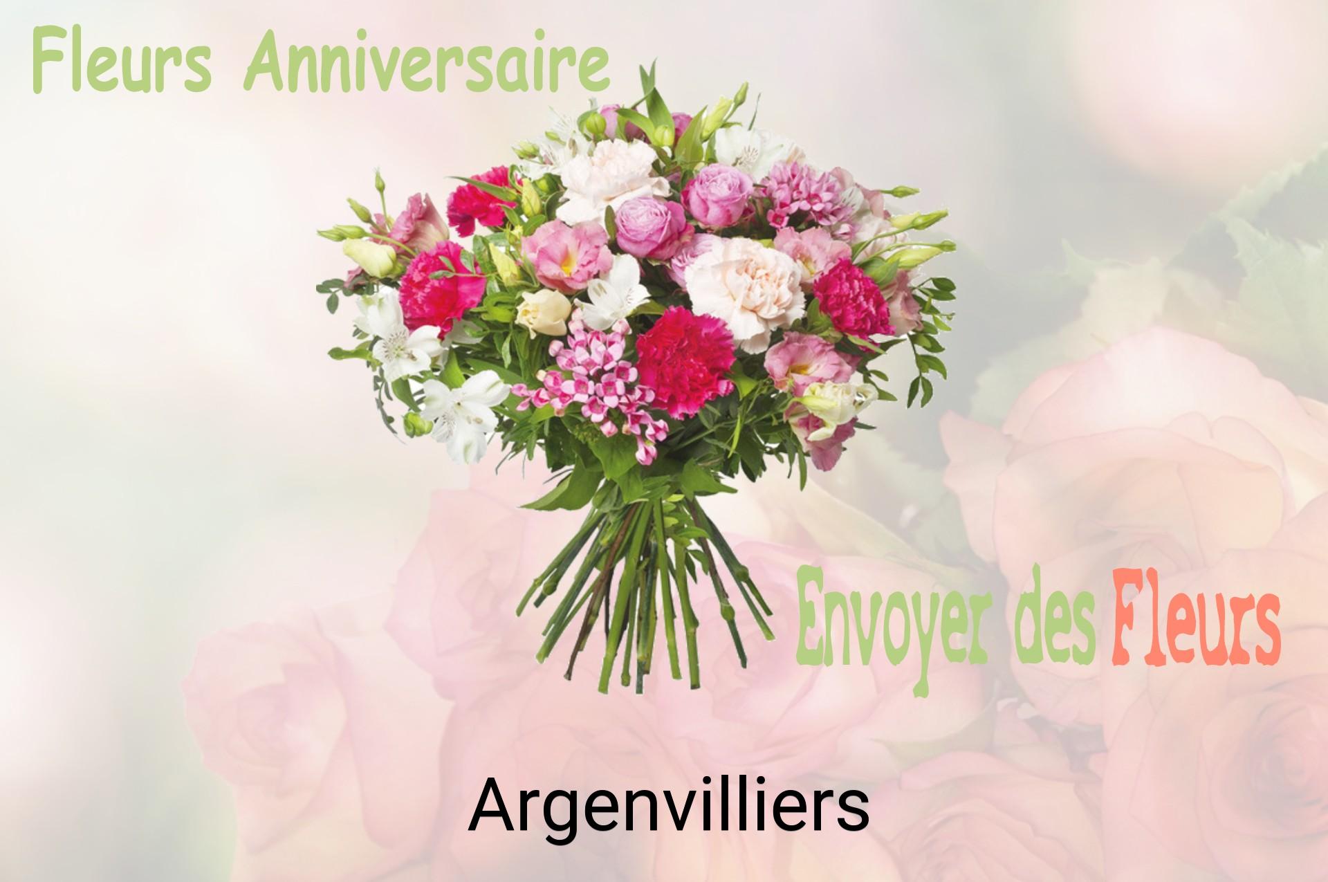 Bouquet de fleurs d’anniversaire livré à Argenvilliers