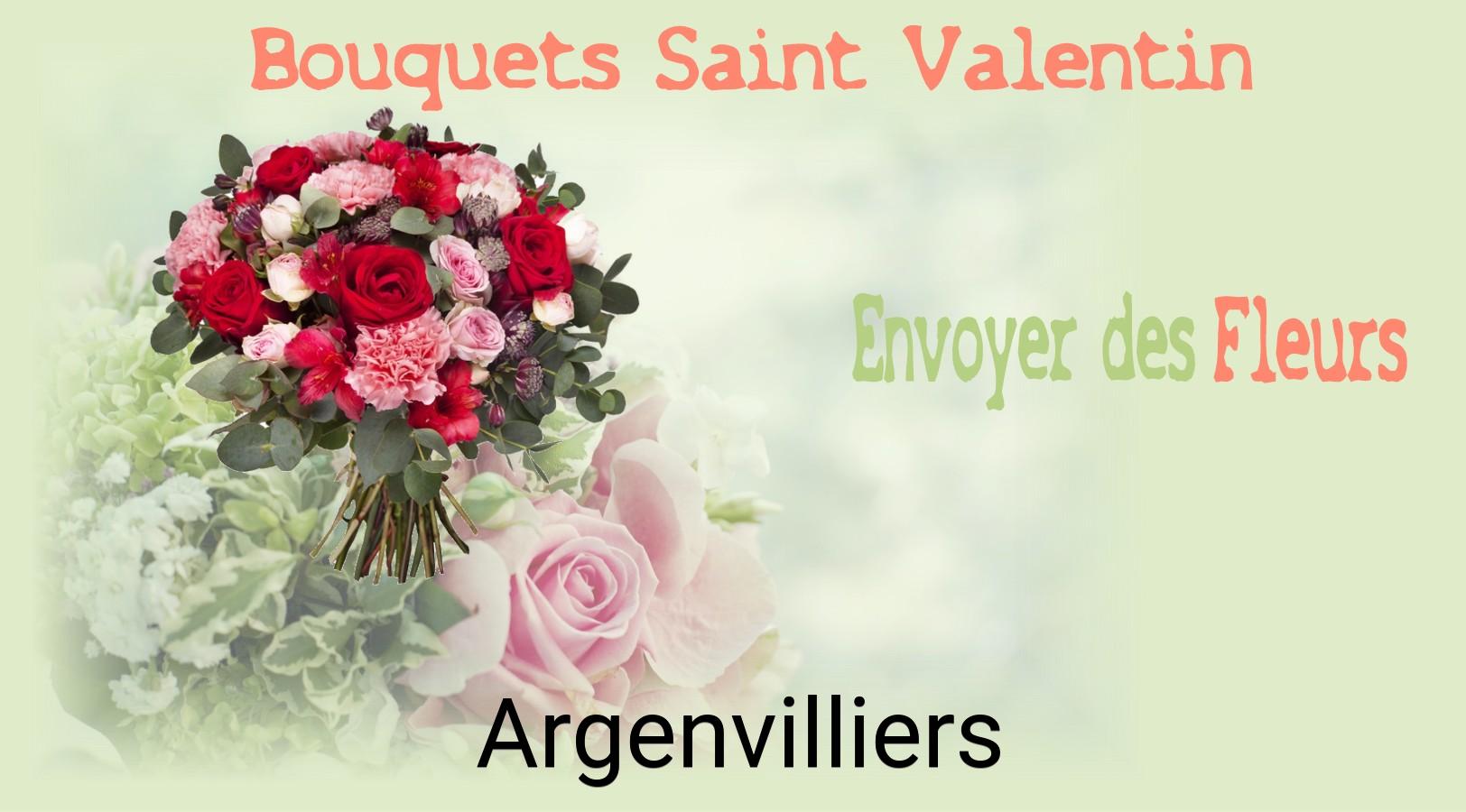 Roses de Saint-Valentin livrées à Argenvilliers